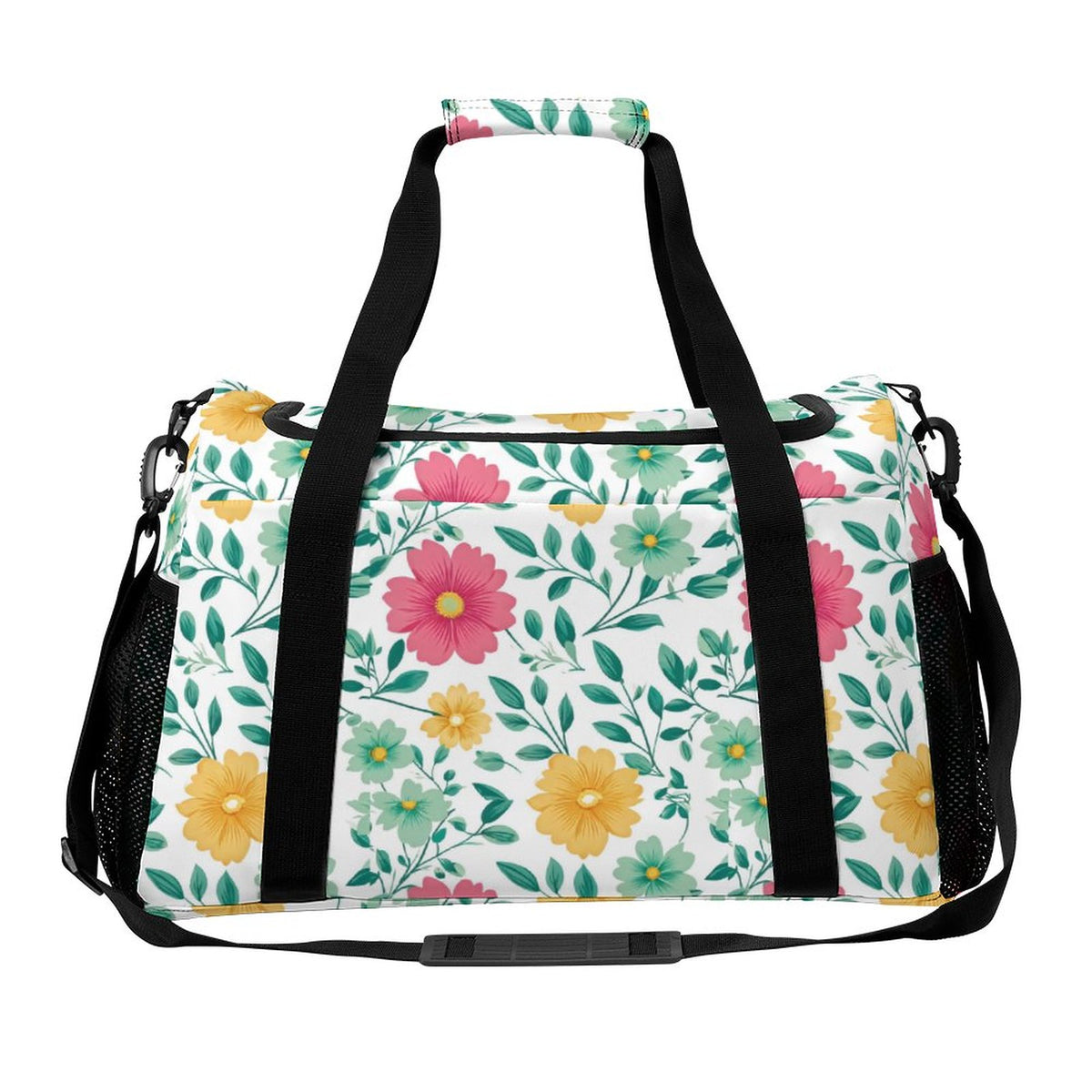 Travel Duffel Bag - Floral