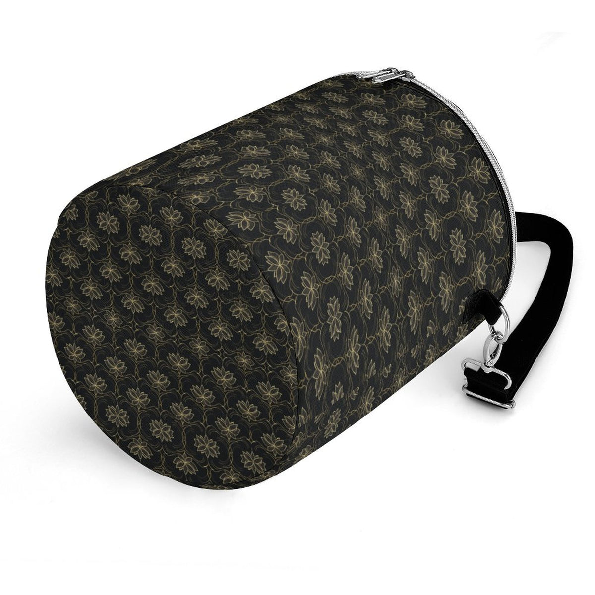 Round Collapsible Insulated Cooler Bag with Shoulder Strap A018 (All-Over Printing)