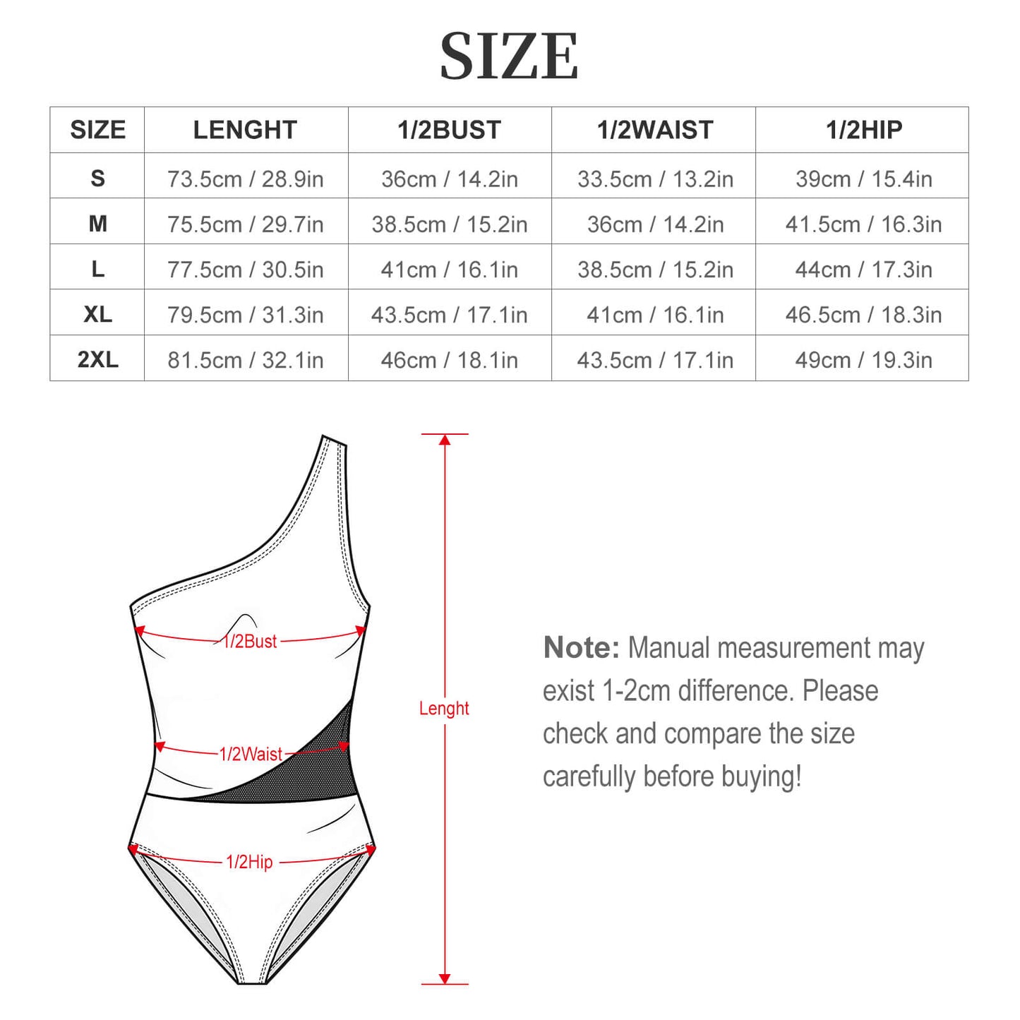 Mesh One-Piece Swimsuit