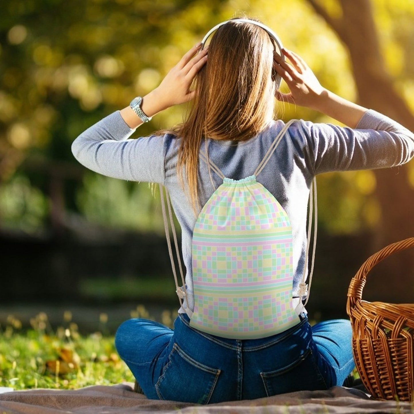 Canvas Drawstring Bag