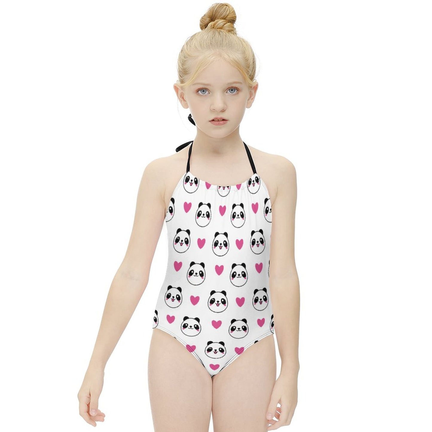 One-piece Sport Swimsuit for Girls(All-Over Printing)