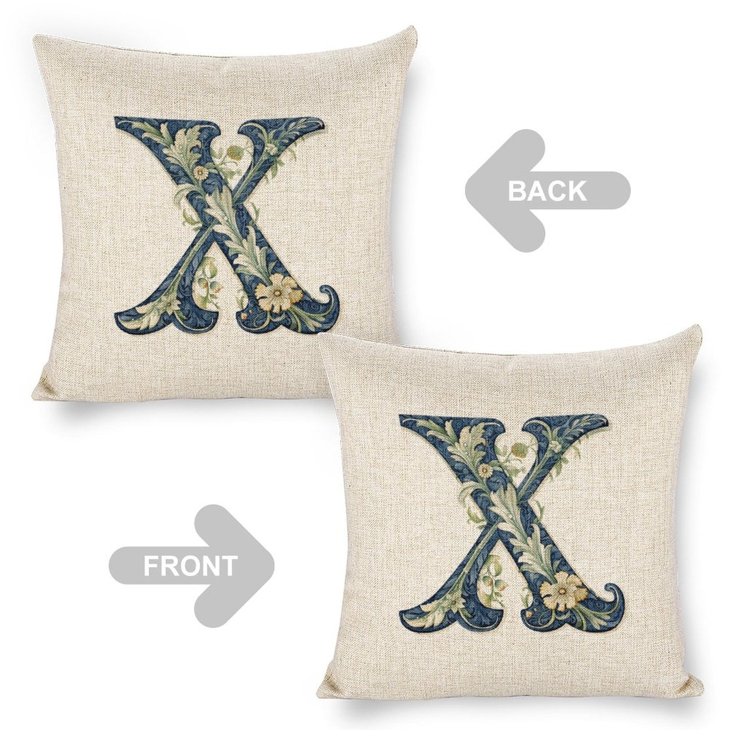 Personalized Photo Pillowcases (Pillow Excluded) (Dual-sided Printing)