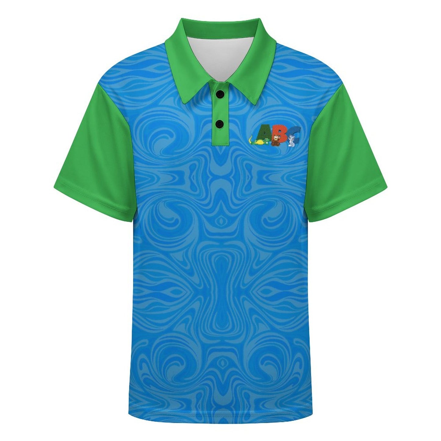 ABC Kids' Button-Down Polo Shirt
