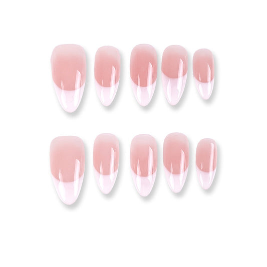 Classic Blush French Series Press-On Nails – Image 2