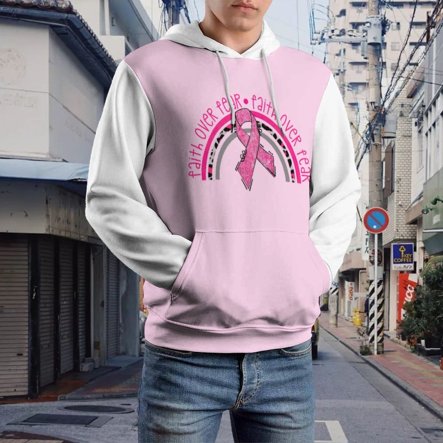 Cool Hoodie with Double-layer Cap