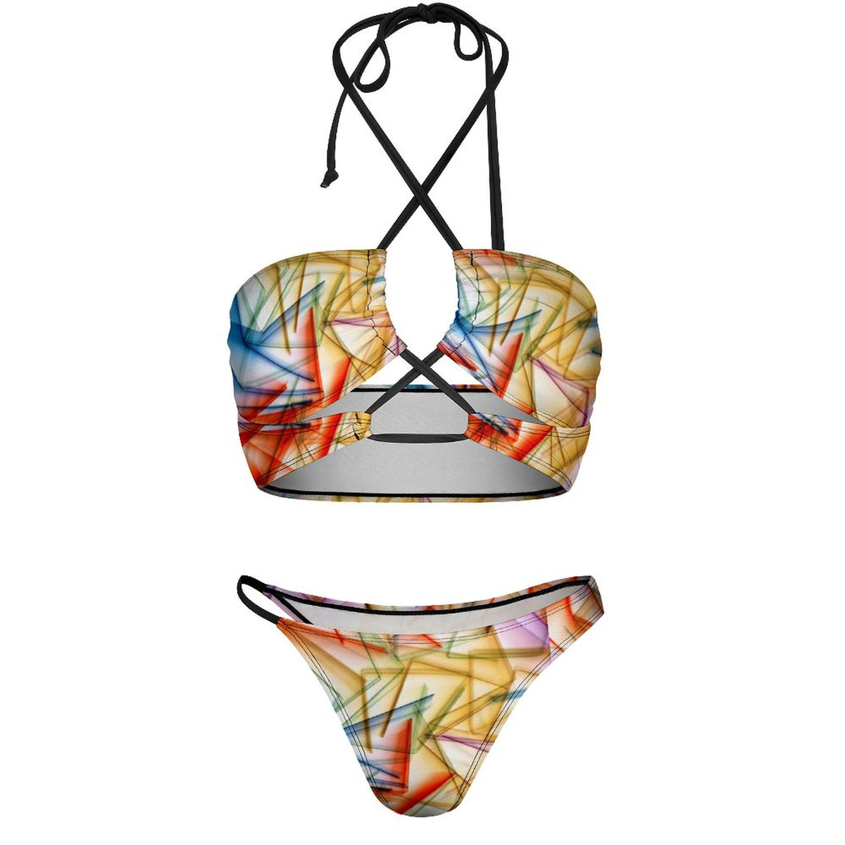 Colorful Custom Design Bikini Swimsuit