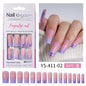 Press on nails advanced sense belt drill three-dimensional detachable nail art Spice girl fake nail press on nails – Image 8