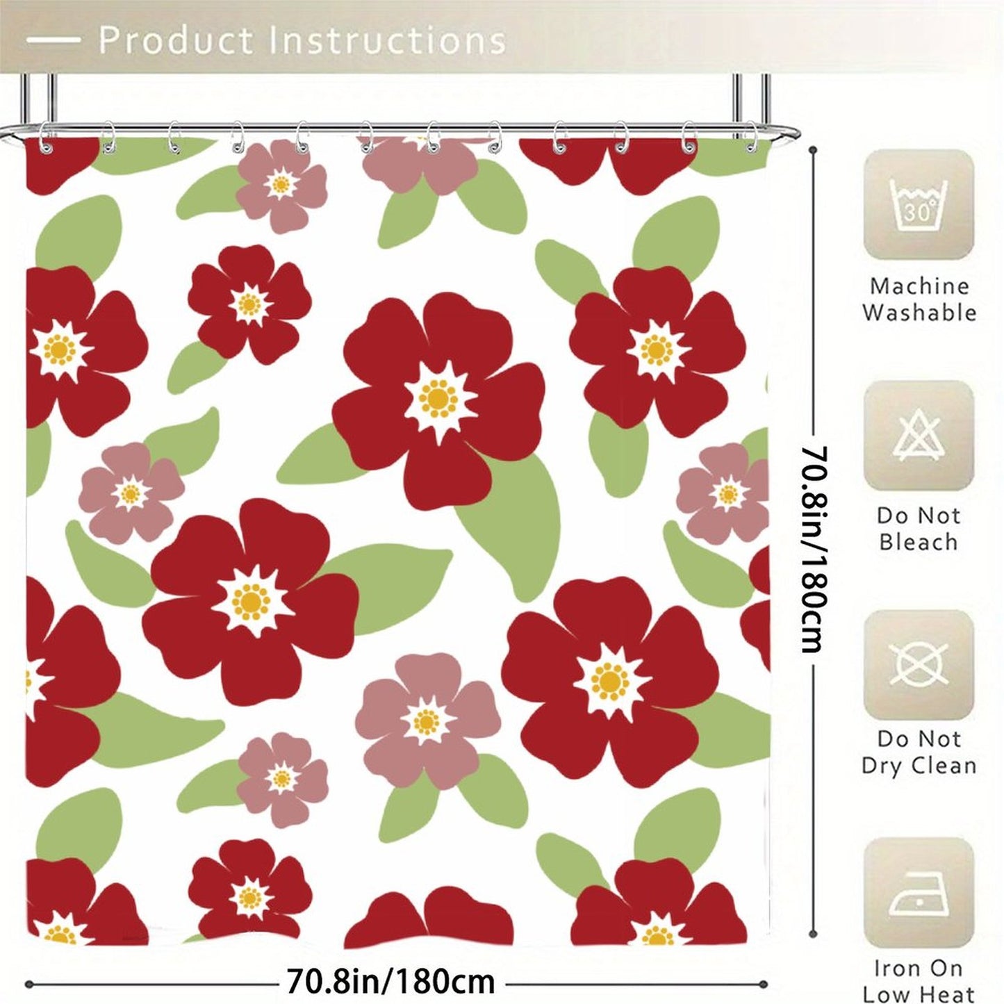 Waterproof Shower Curtain