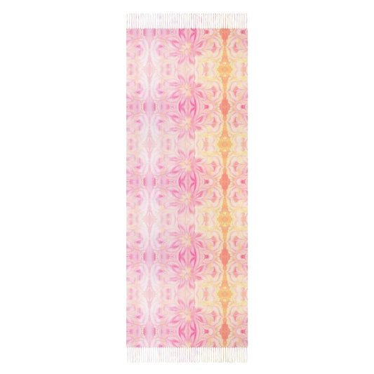 Cashmere-like Tassel Scarf Tie-dye