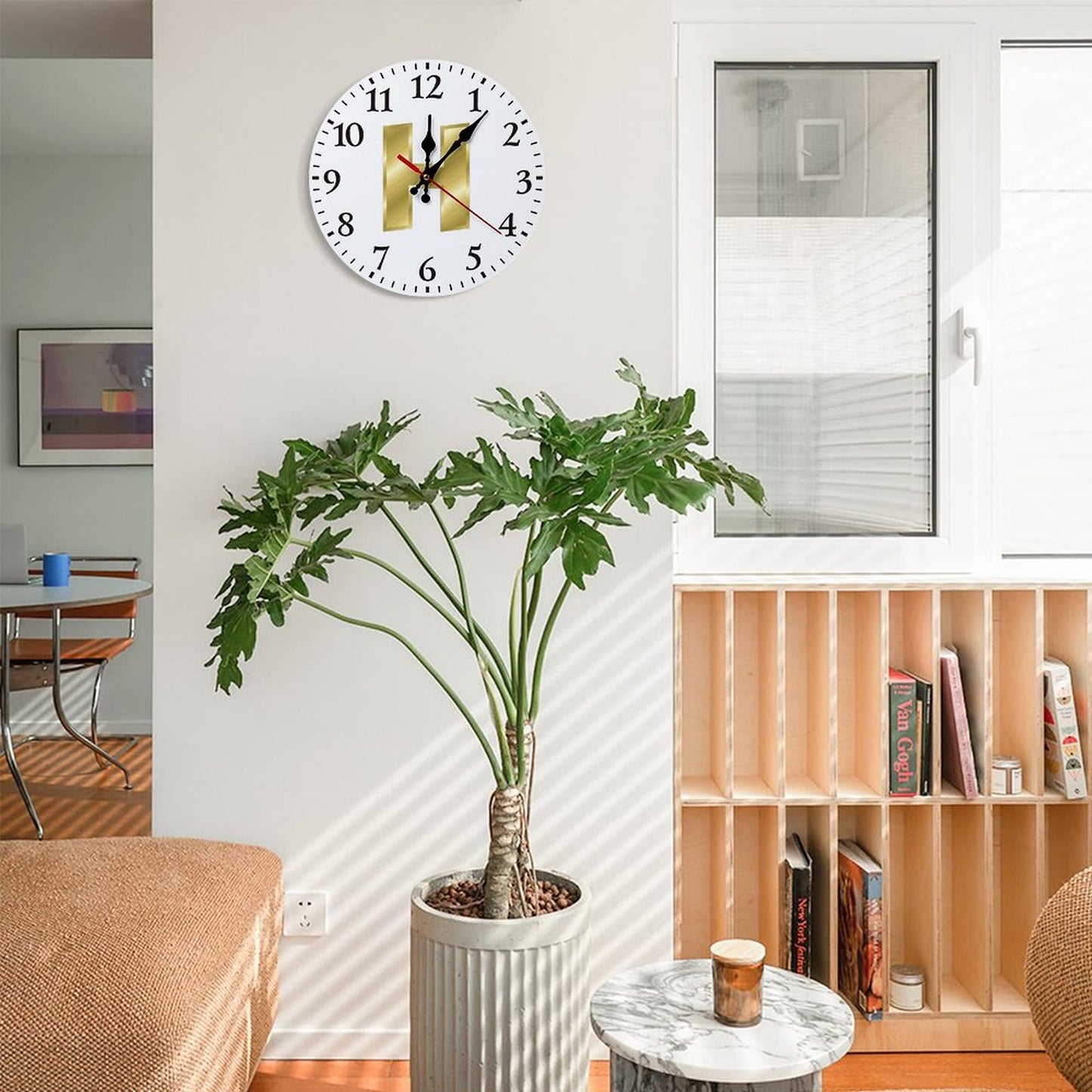 Modern Wooden Wall Clock
