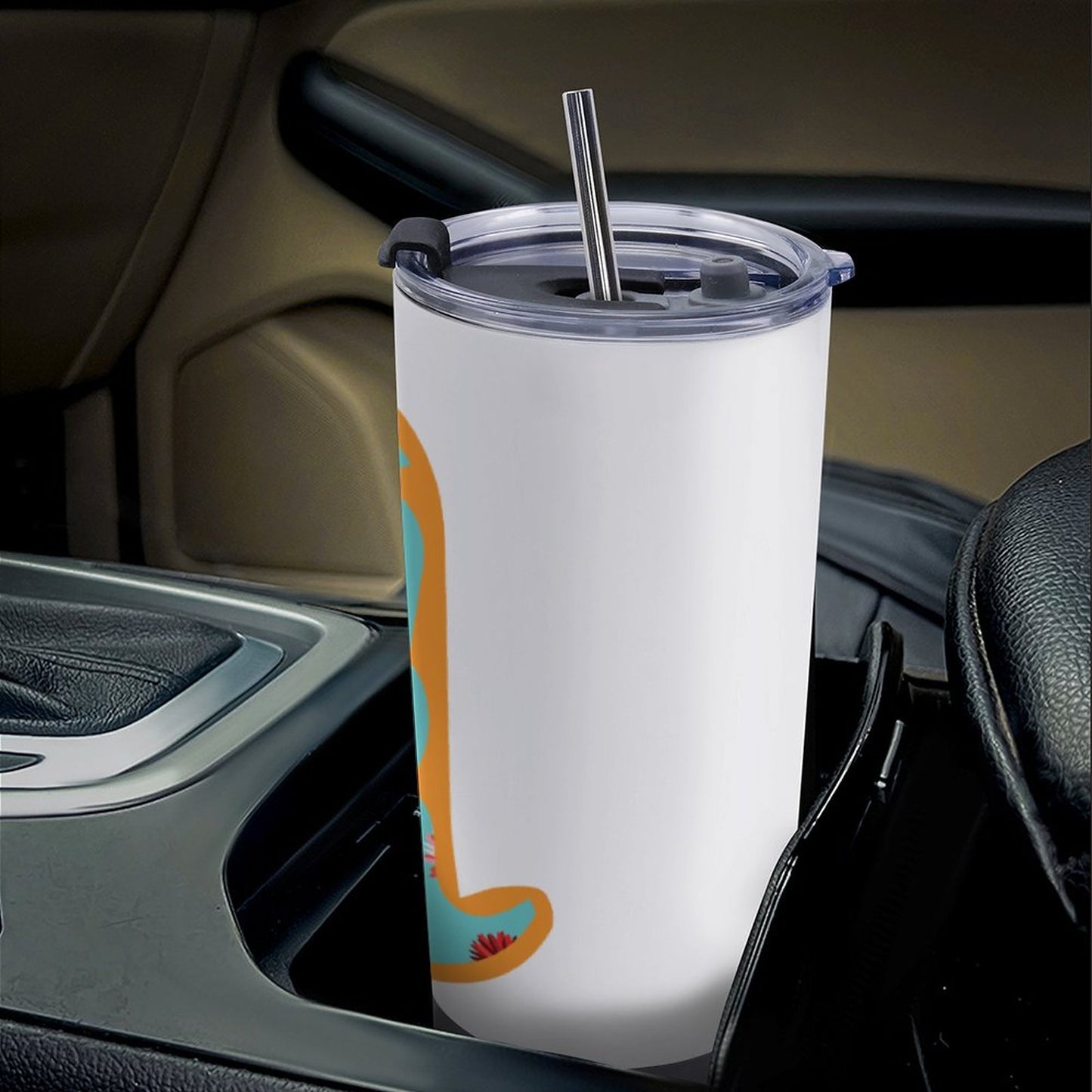 Car Travel Mug Set with Cleaning Kit (590ml/20oz)