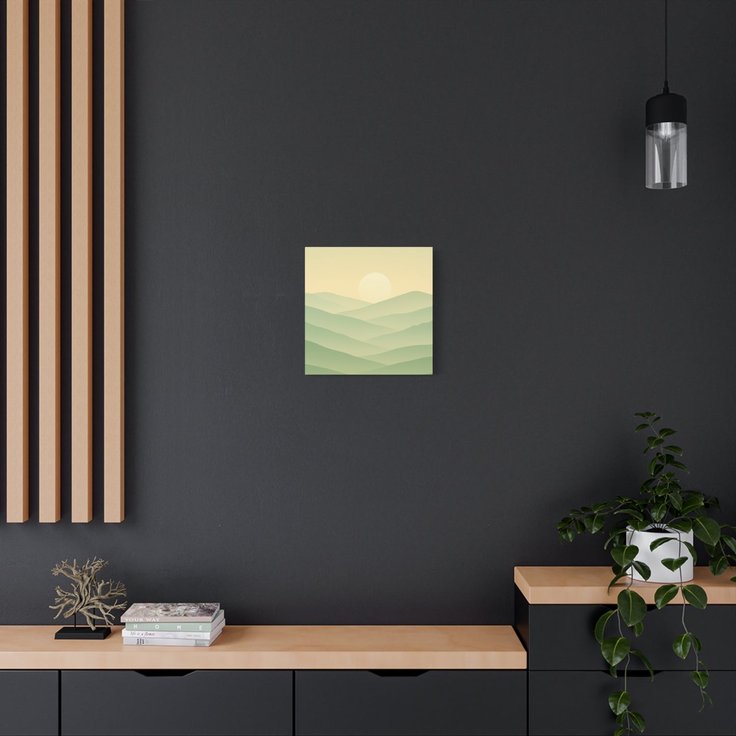 Matte Canvas, Stretched, 1.25" Sunset or Sunrise