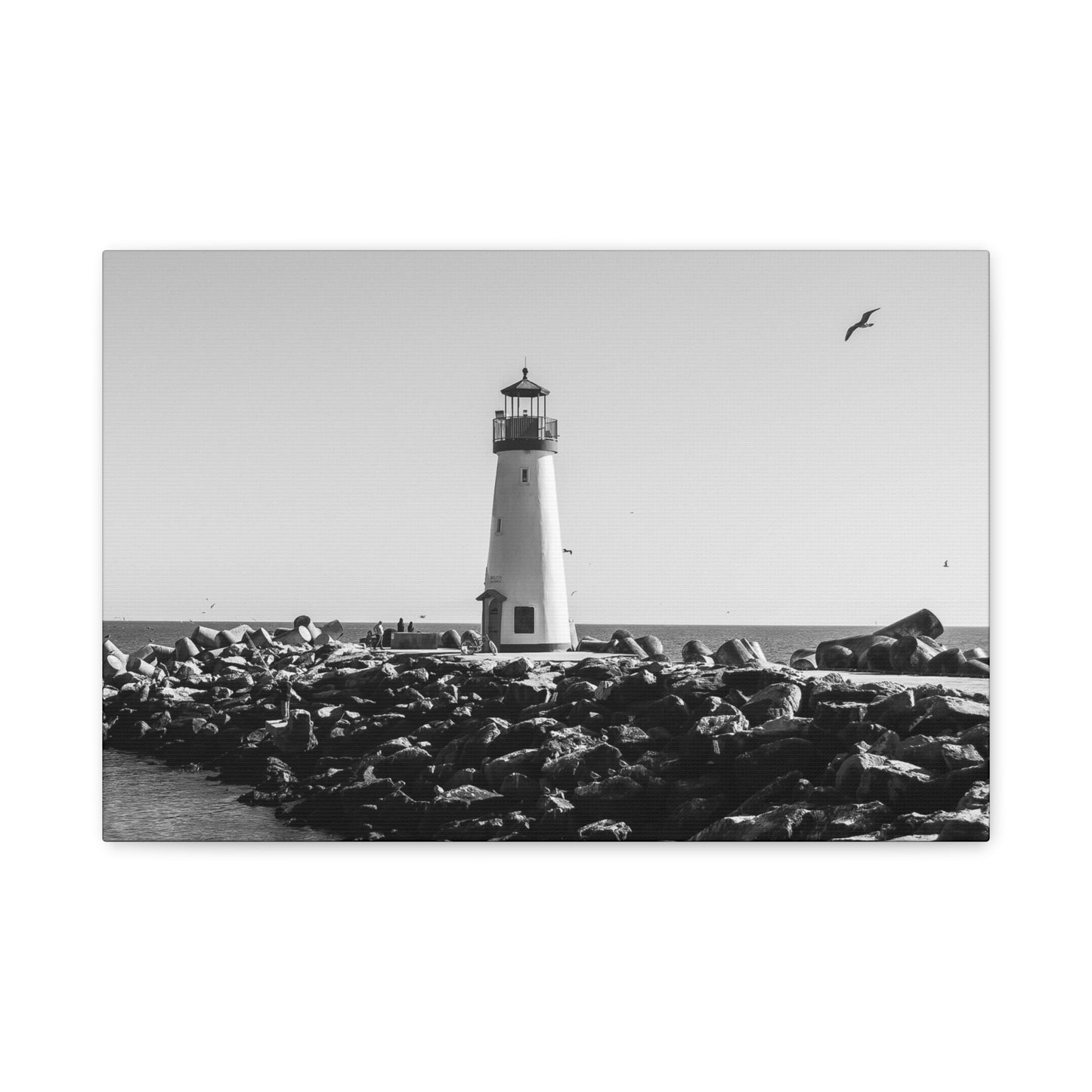 Matte Canvas, Stretched, 1.25" - Lighthouse