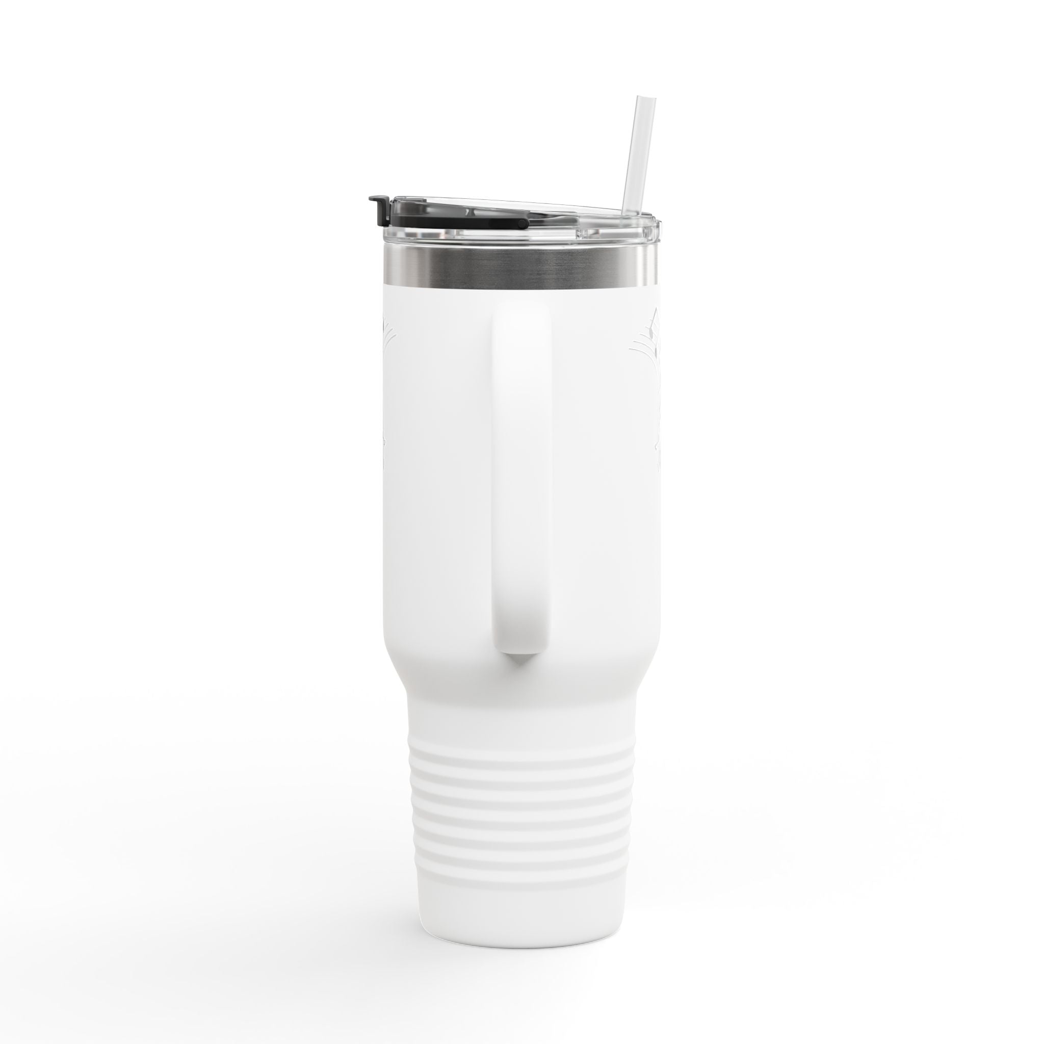 40oz Insulated Travel Mug — Musical Spark Plug Design