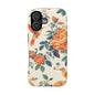Floral Hummingbird Magnetic Phone Case — Impact-Resistant Protective Cover