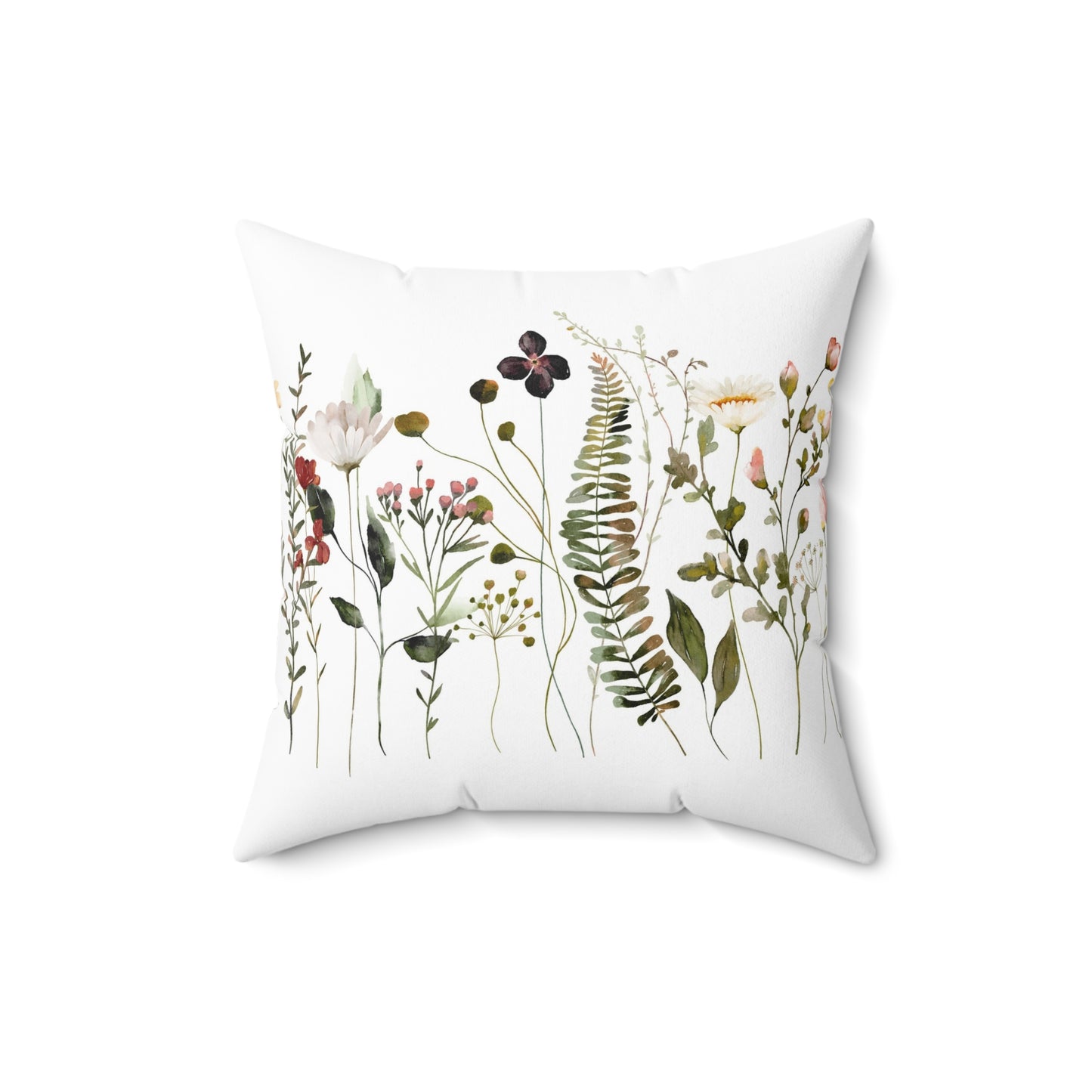 Spun Polyester Square Pillow