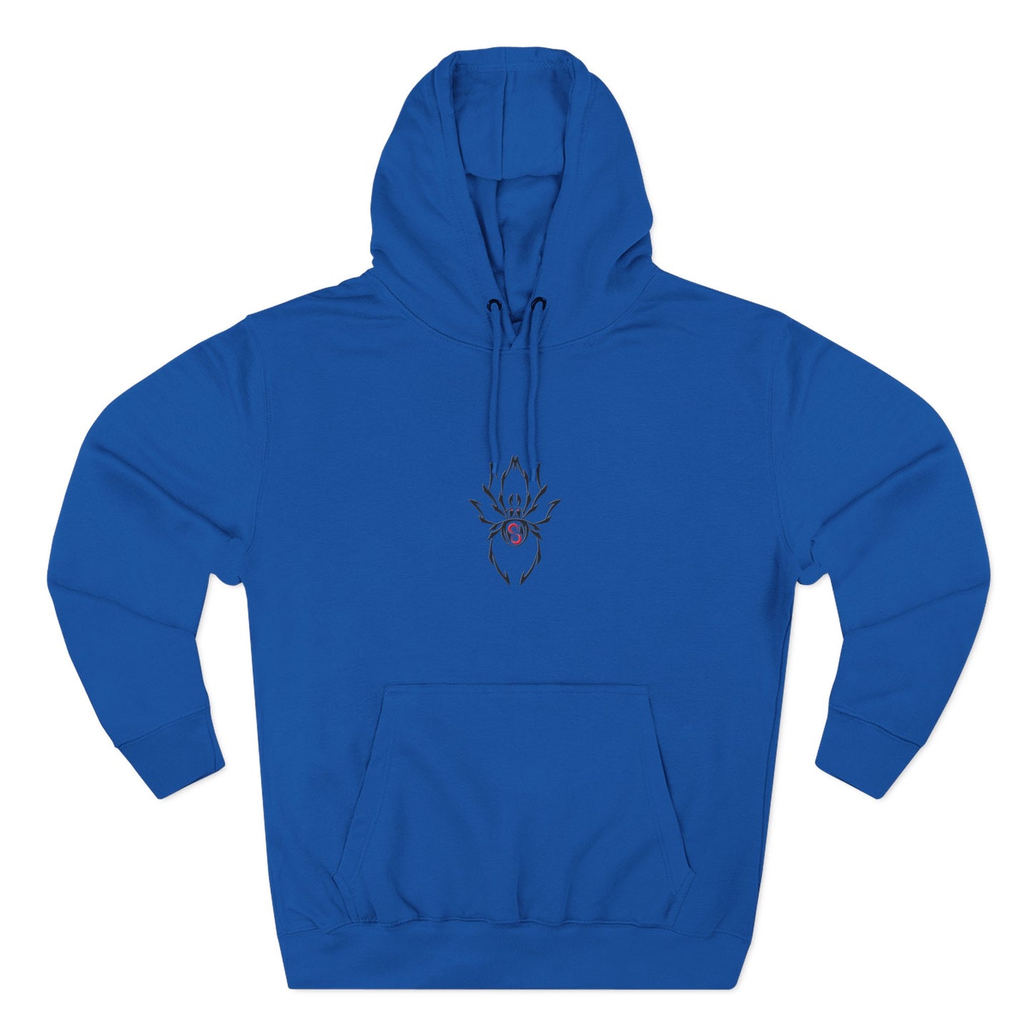 Cozy Spider Fleece Hoodie - Spooky Fashion, Unisex Casual Wear, Halloween Gift, Fall Fashion, Comfortable Layering
