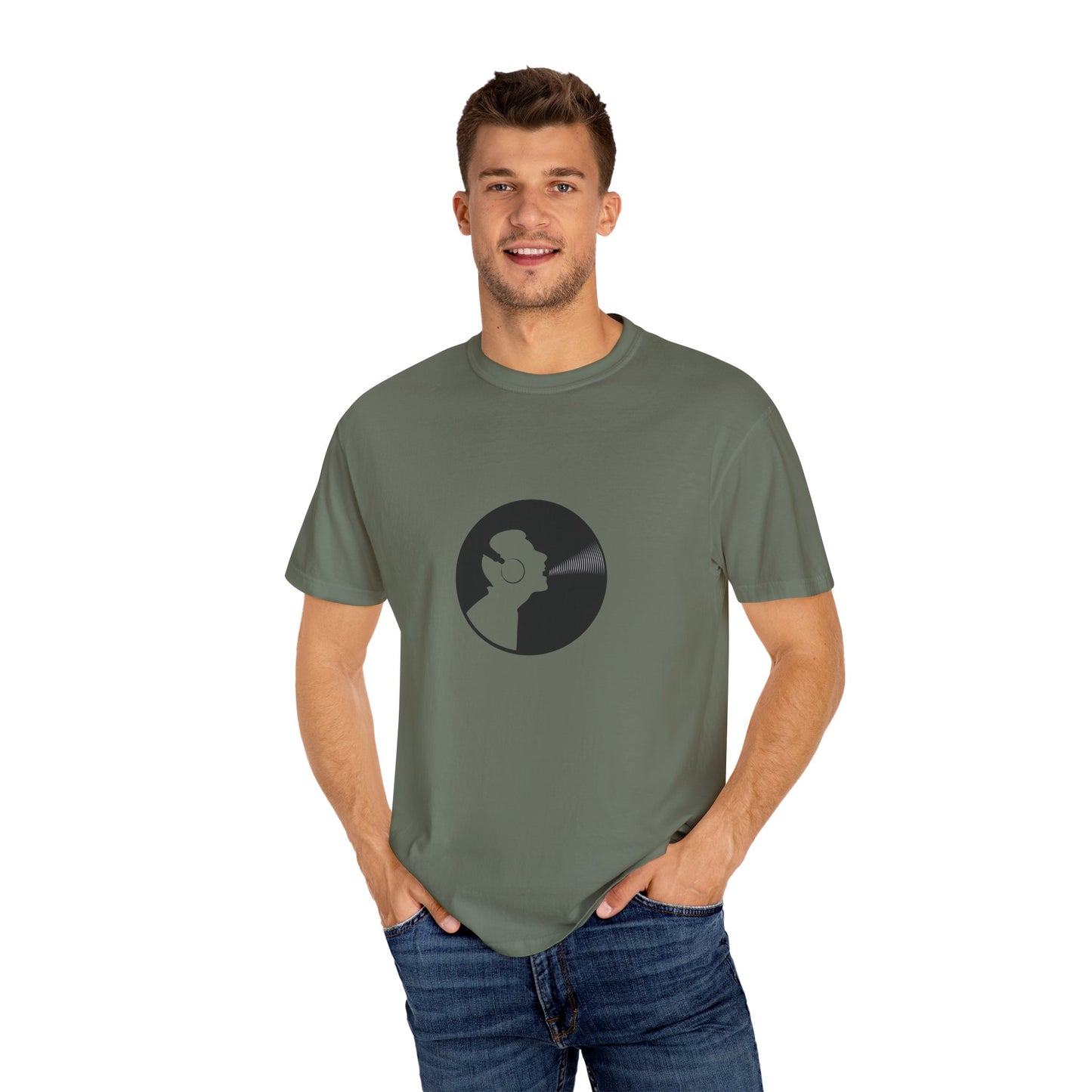 Vibrant Unisex Garment-Dyed T-shirt | Artistic Graphic Tee, Casual Wear, Gift for Him/Her, Summer Fashion, Colorful Apparel