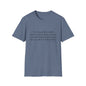 Inspirational Unisex T-Shirt, Gift for Soldiers