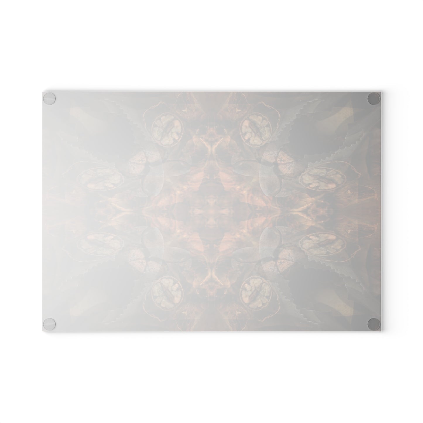 Glass Cutting Board — Rustic Kaleidoscope Pattern Tempered Glass Chopping Board