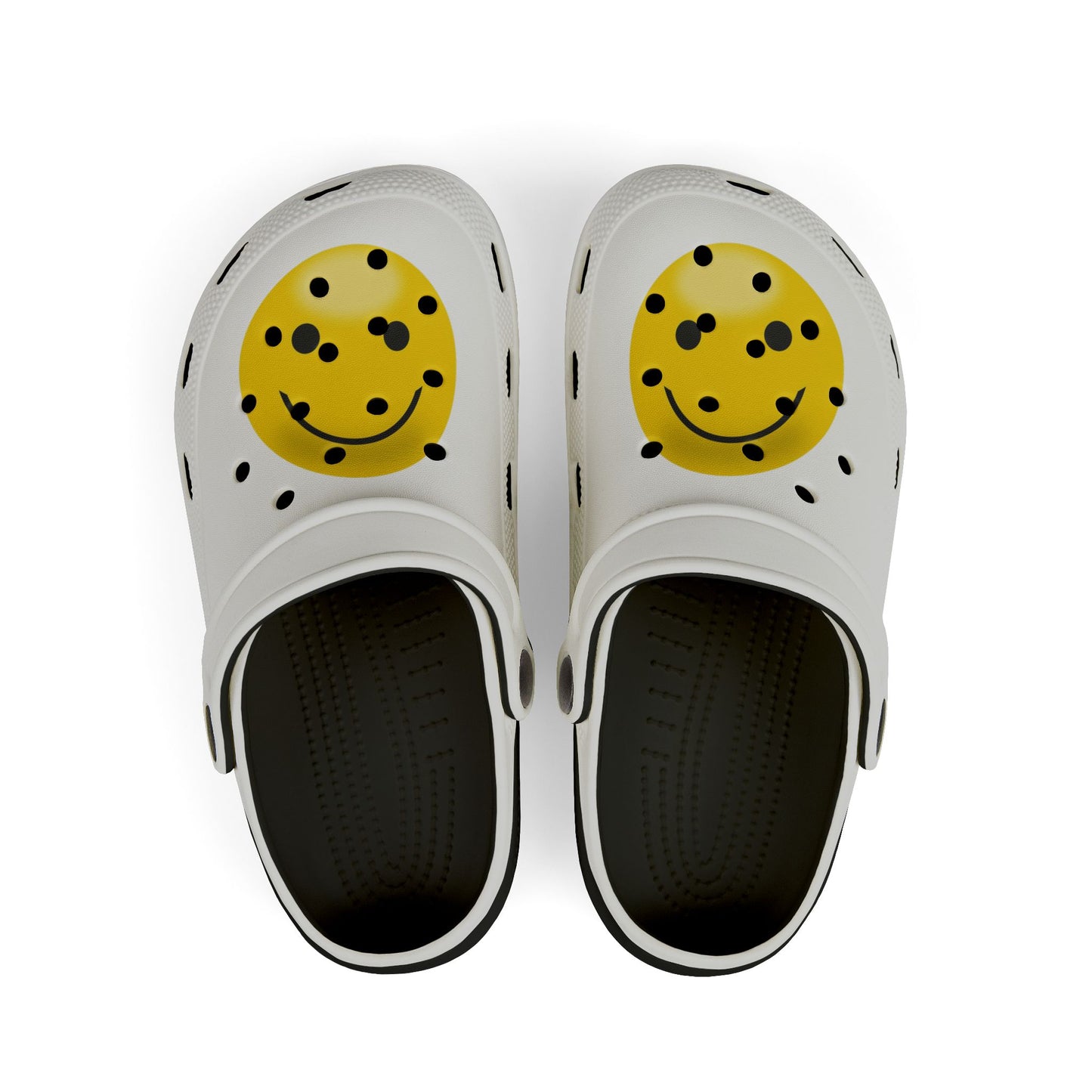 Smiley Face Clogs, Kid's Foam Shoes