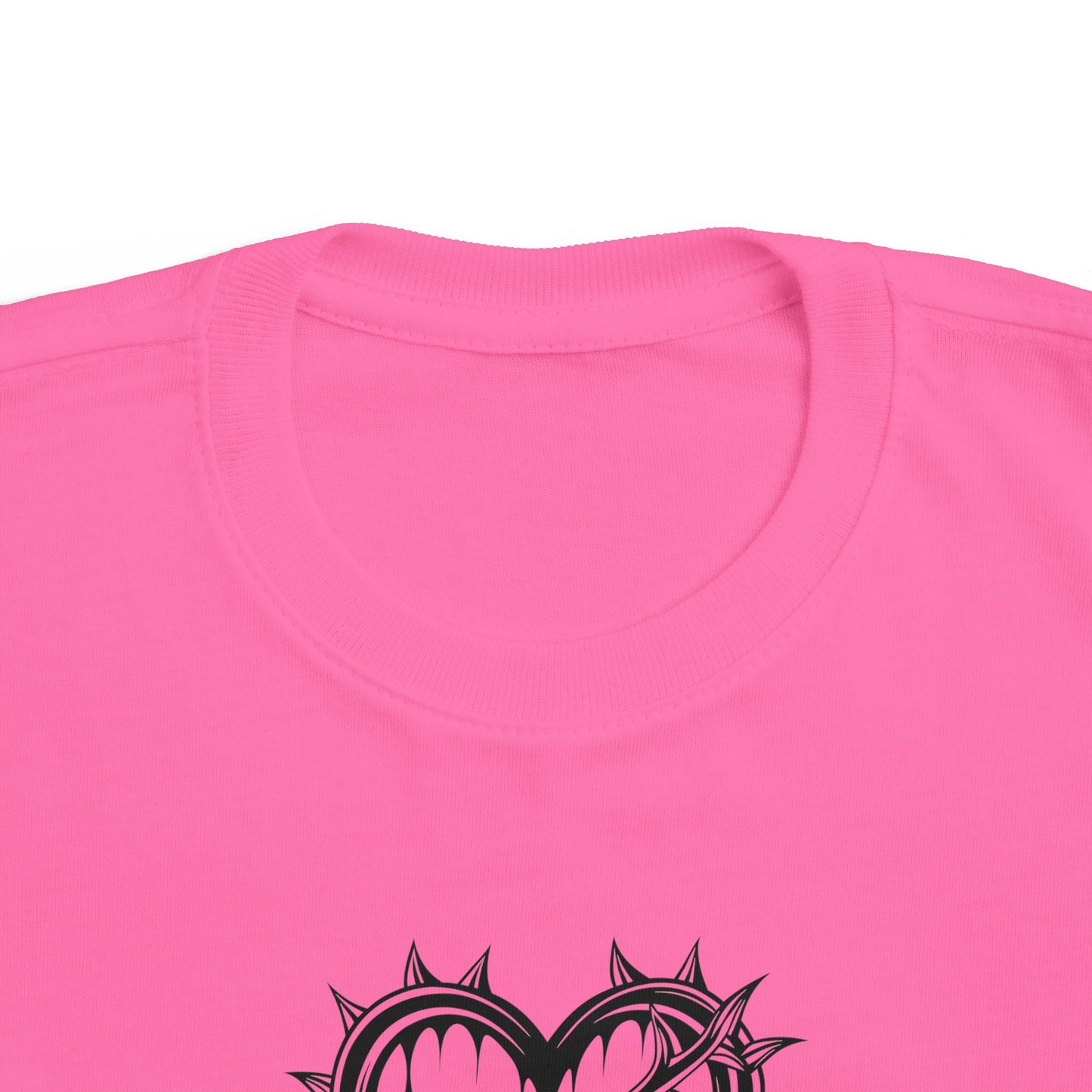 Toddler's Heart & Thorn Tee, Cute Kids T-Shirt, Children's Graphic Shirt, Gift for Toddlers, Cool Summer Outfit