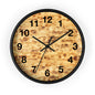Rustic Wood Wall Clock | Natural Decor, Home Office Gift, Farmhouse Style, Timepiece, Unique Wall Art