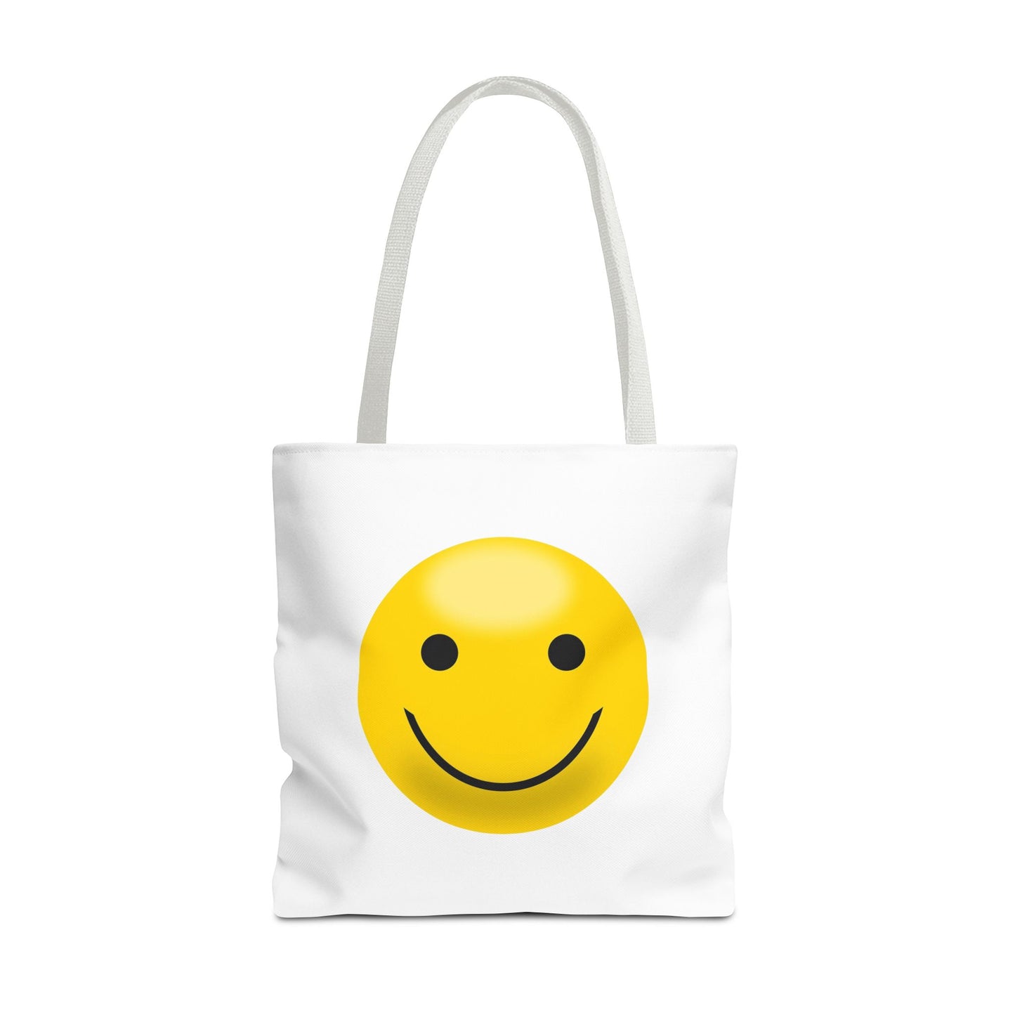 Smiley Face Tote Bag, Eco-Friendly Shopping Bag