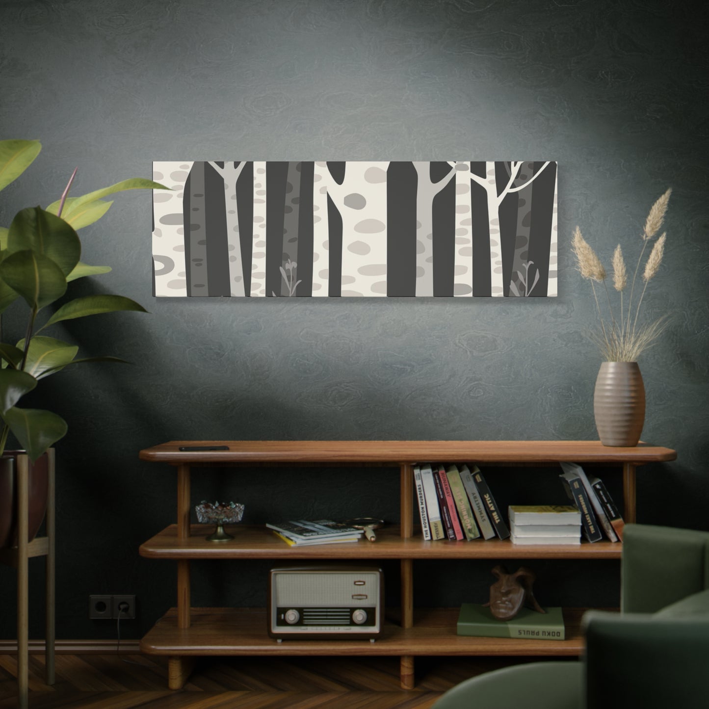 Matte Canvas, Stretched, 1.25" - Trees