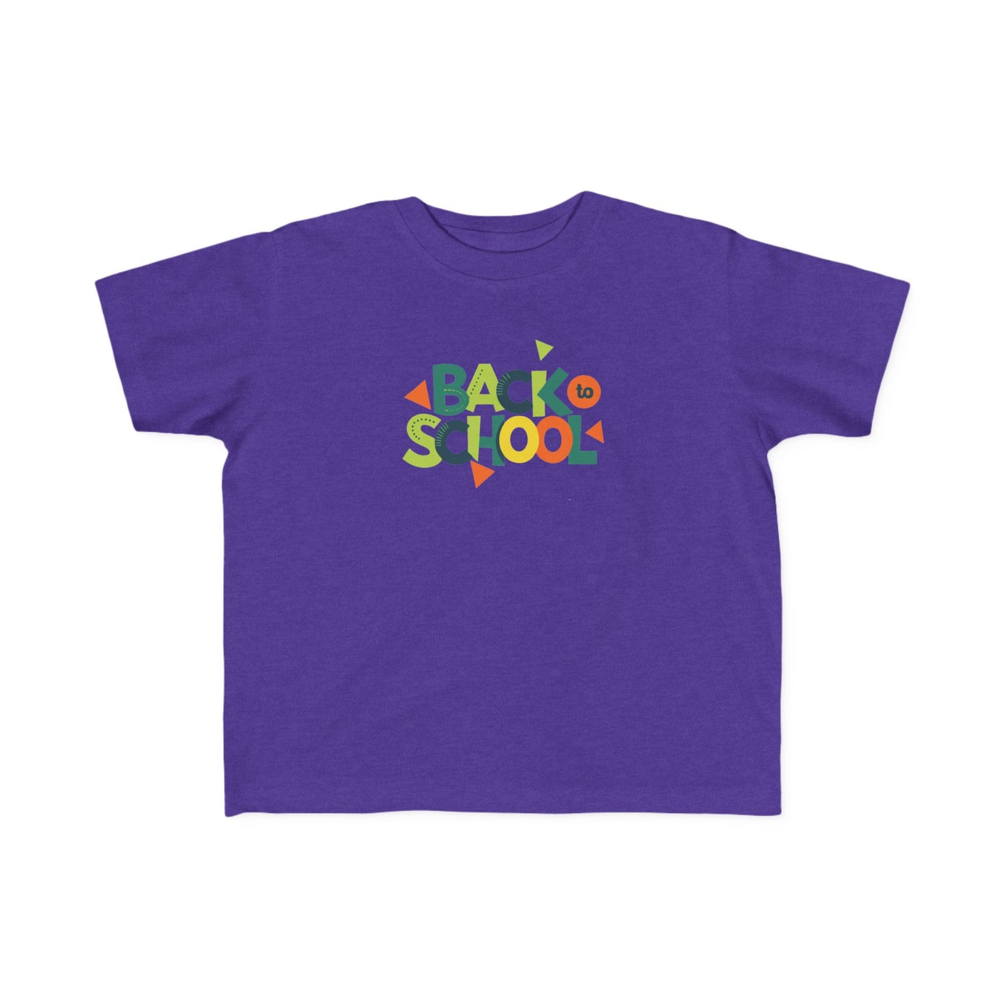 Colorful Toddler Tee - Perfect for Back to School