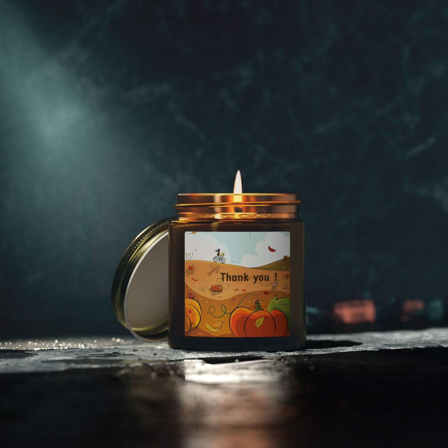 Scented Candles, Coconut Apricot Wax (4oz, 9oz)