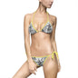 Stylish Women's Floral Bikini, Beachwear, Summer Swimwear, Pool Party Outfit, Tropical Vacation