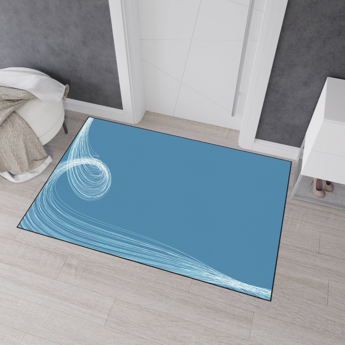 Ocean Breeze Heavy-Duty Floor Mat — Non-Slip Entry & Garage Mat