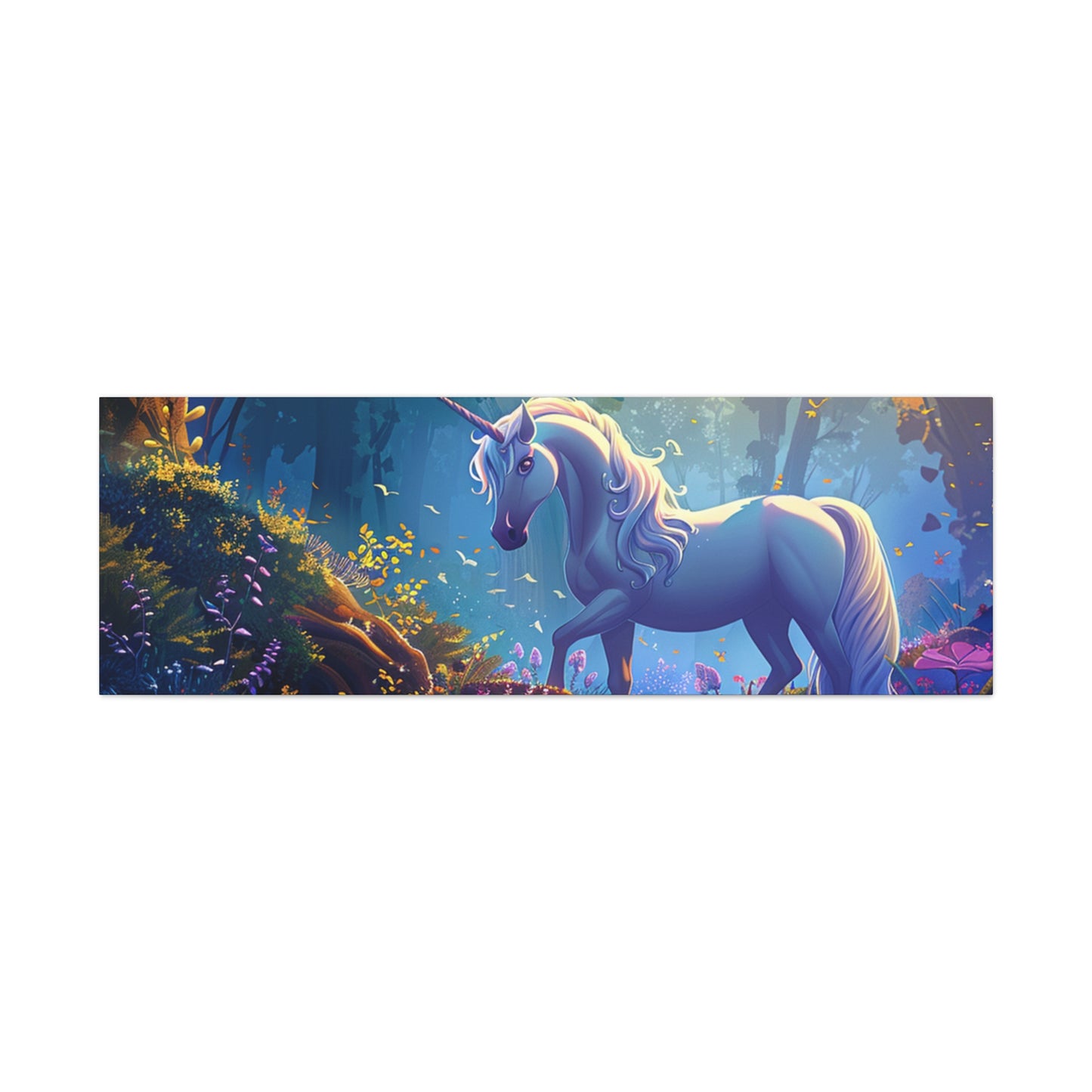 Matte Canvas, Stretched, 1.25" - Unicorn