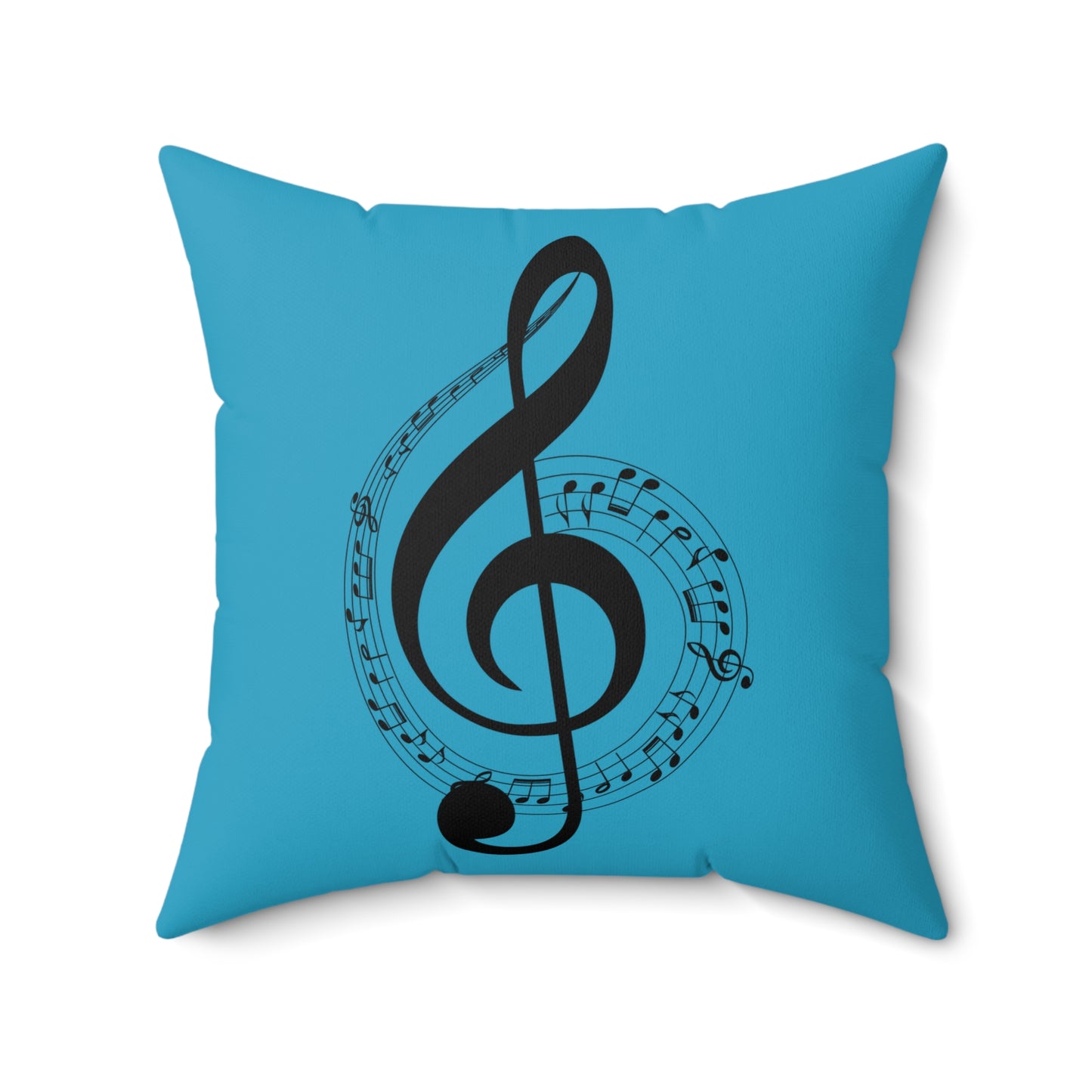 Musical Notes Decorative Pillow