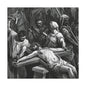 Crucifixion Art Matte Canvas Print – Stretched Religious Wall Decor