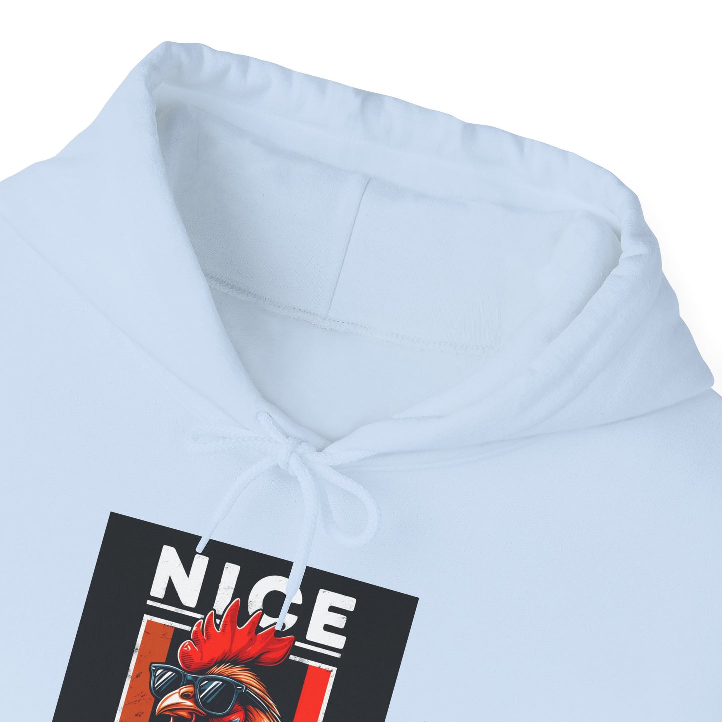 Rooster Graphic Hoodie – "Nice Cock" Bold Farmhouse Pullover