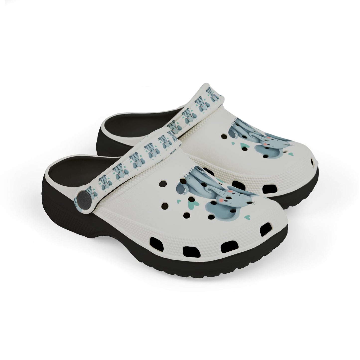 Kid's Elephant Design EVA Foam Clogs