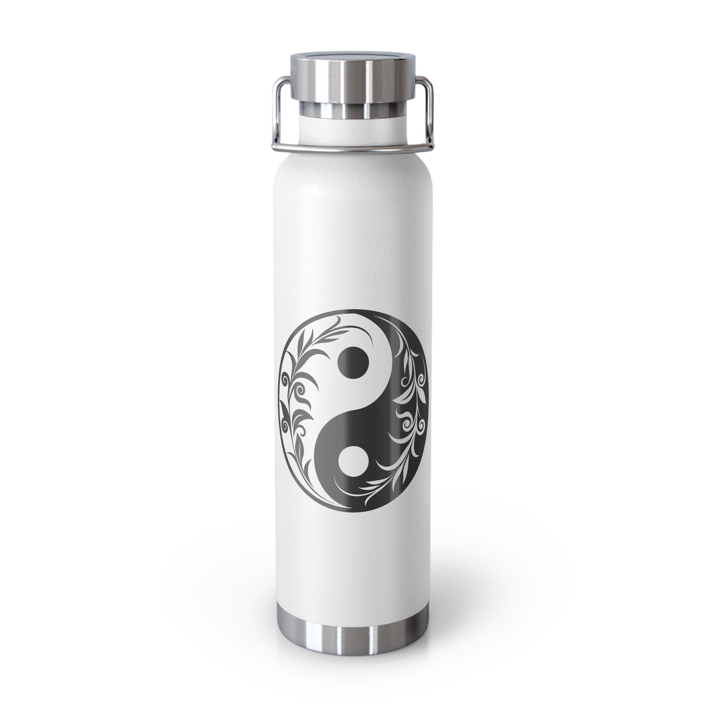 Yin Yang Insulated Water Bottle - 22oz, Stainless Steel Travel Flask