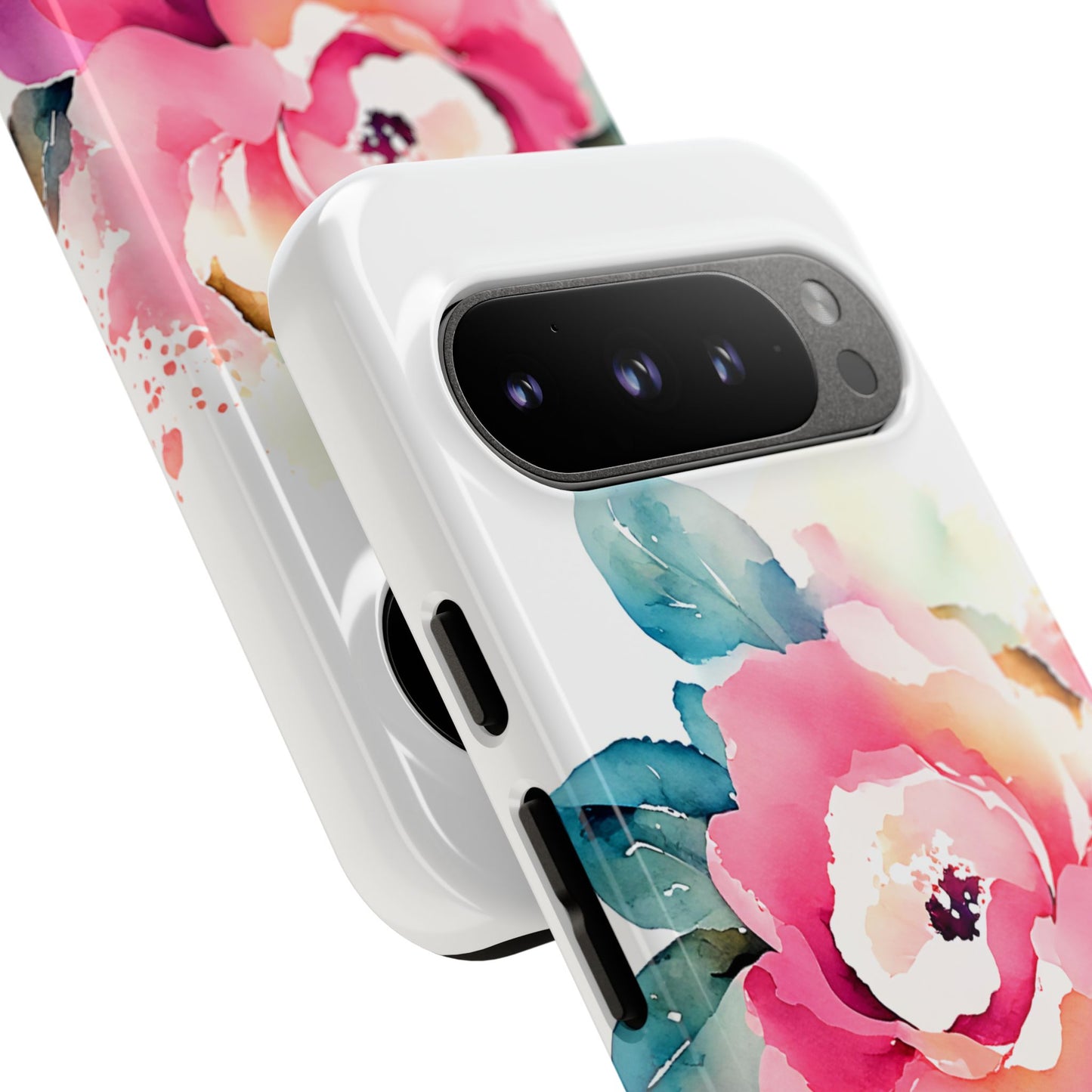 Floral Phone Case - Vibrant Rose Design