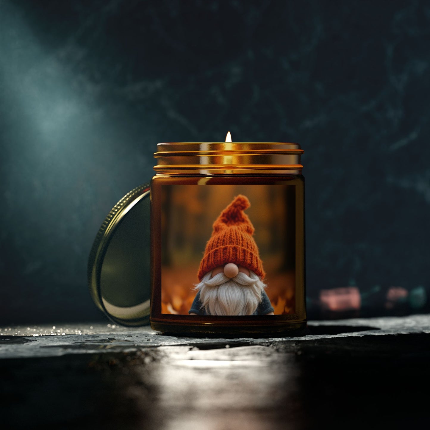 Autumn Gnome Scented Candles, Cozy Home Decor, Fall Gifts, Seasonal Aromatherapy, Relaxation, Thanksgiving Celebration