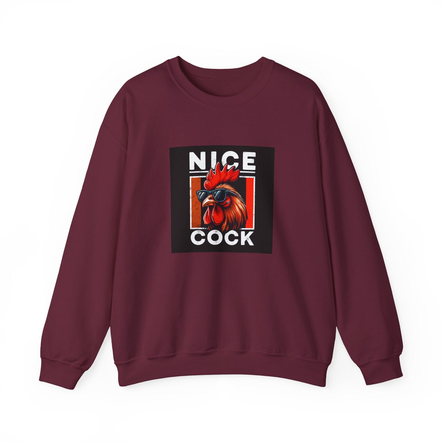 Nice Cock Rooster Crewneck Sweatshirt