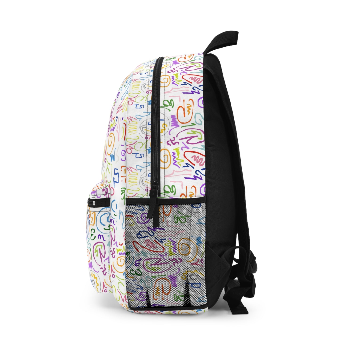 Colorful Pattern Backpack | Unique Backpack for School