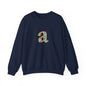 Personalized Initial Sweatshirt, Cozy Unisex Crewneck, Custom Gift for Her, Monogrammed Apparel, Perfect for Birthdays and Holidays