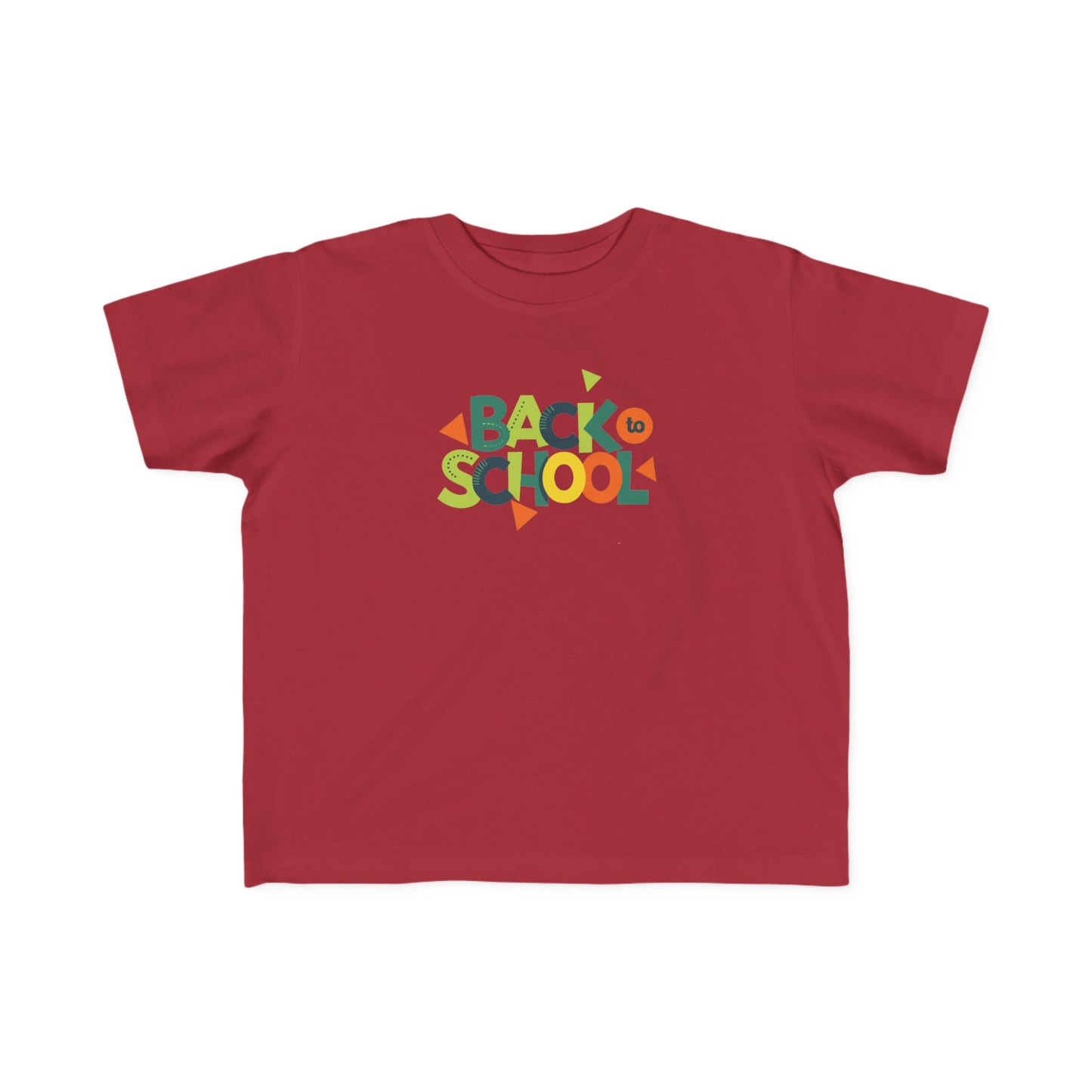 Colorful Toddler Tee - Perfect for Back to School