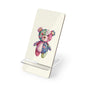 Phone Stand — Cute Patchwork Teddy Mobile Display Stand