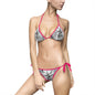 Stylish Women's Floral Bikini, Beachwear, Summer Swimwear, Pool Party Outfit, Tropical Vacation