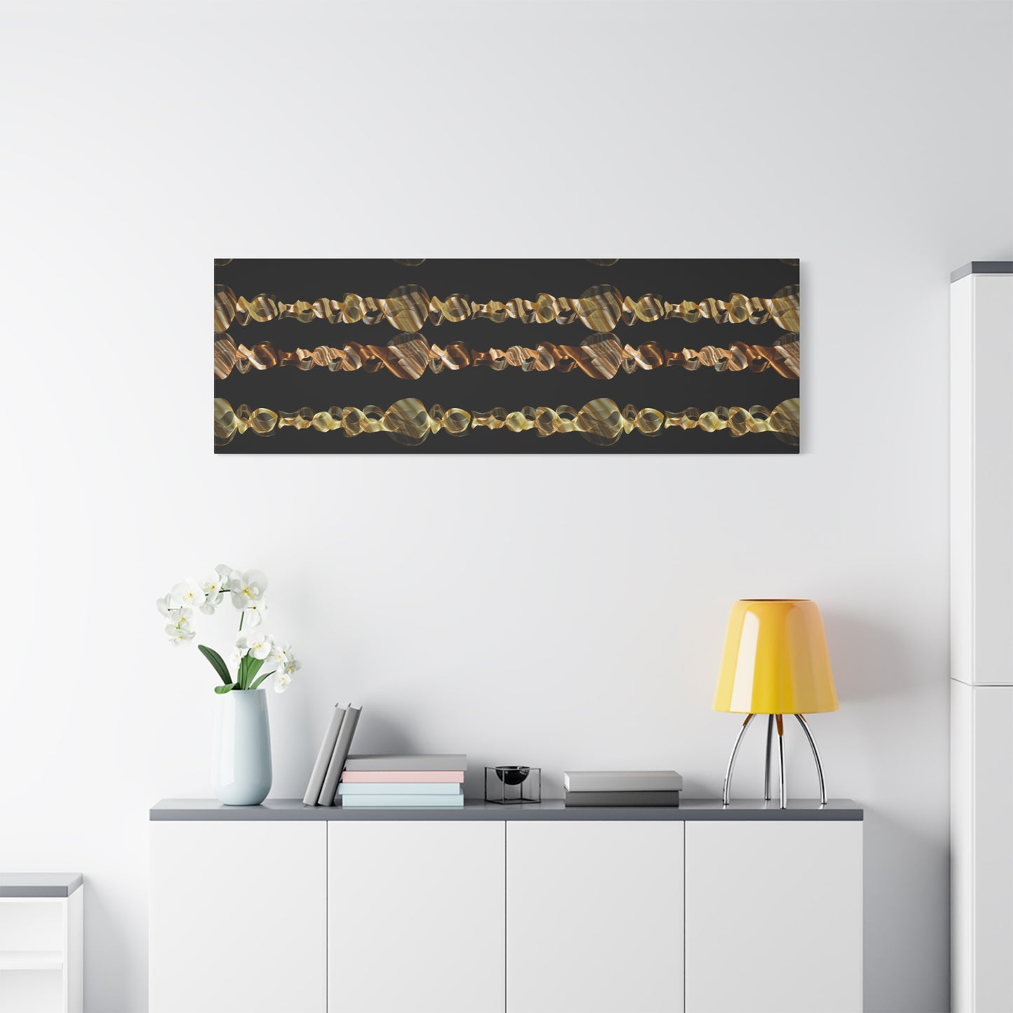 Artistic Canvas Gold and Black
