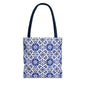Blue Moroccan Tile Tote Bag