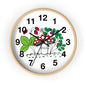 Whimsical Mushroom Wall Clock - Enchanting Home Decor, Boho Aesthetic, Unique Gift for Nature Lovers, Kids Room, Garden Theme